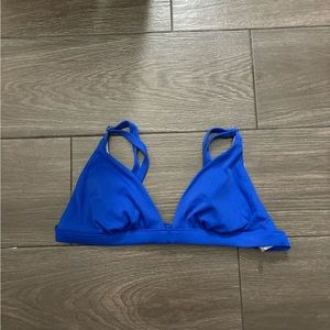 Shade and Shore Blue Bikini Top